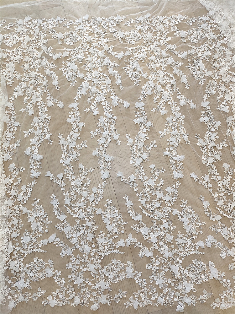 Ivory 3D Floral Hand Beaded La - Craft Embellishment recensie en prijs