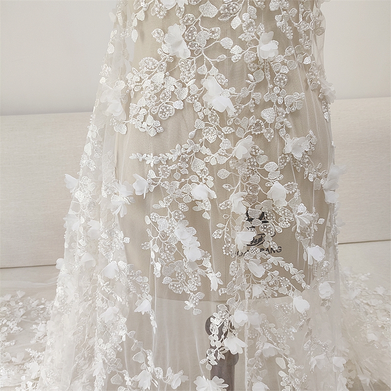 Ivory 3D Floral Hand Beaded La - Craft Embellishment recensie en prijs