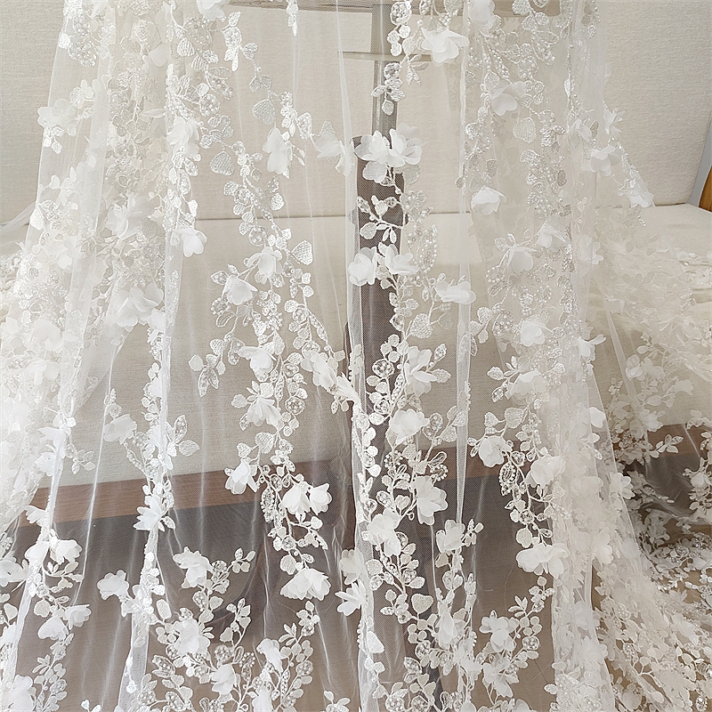 Ivory 3D Floral Hand Beaded La - Craft Embellishment recensie en prijs