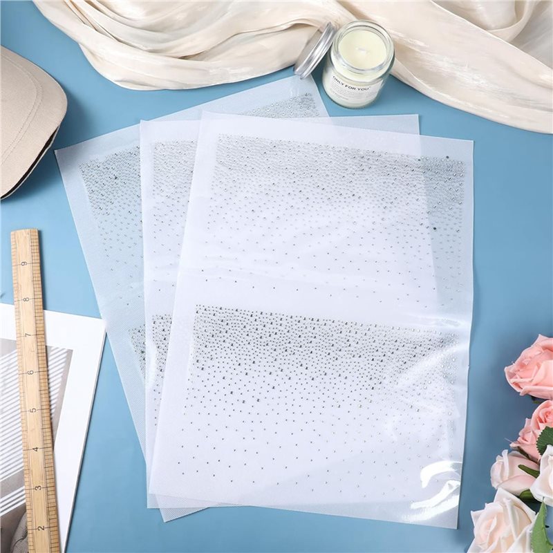 18 Sheets Iron On Rhinestone T - Hotfix Rhinestone Sheet recensie en prijs