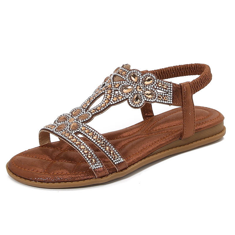 Big Size Openwork Sandals Bohe - Sew On Rhinestone recensie en prijs