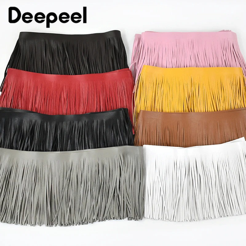 1Meter 10-30cm PU Faux Leather - Fringe Ribbon Sewing recensie en prijs