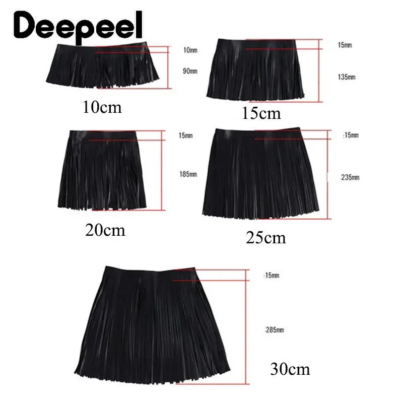 1Meter 10-30cm PU Faux Leather - Fringe Ribbon Sewing recensie en prijs
