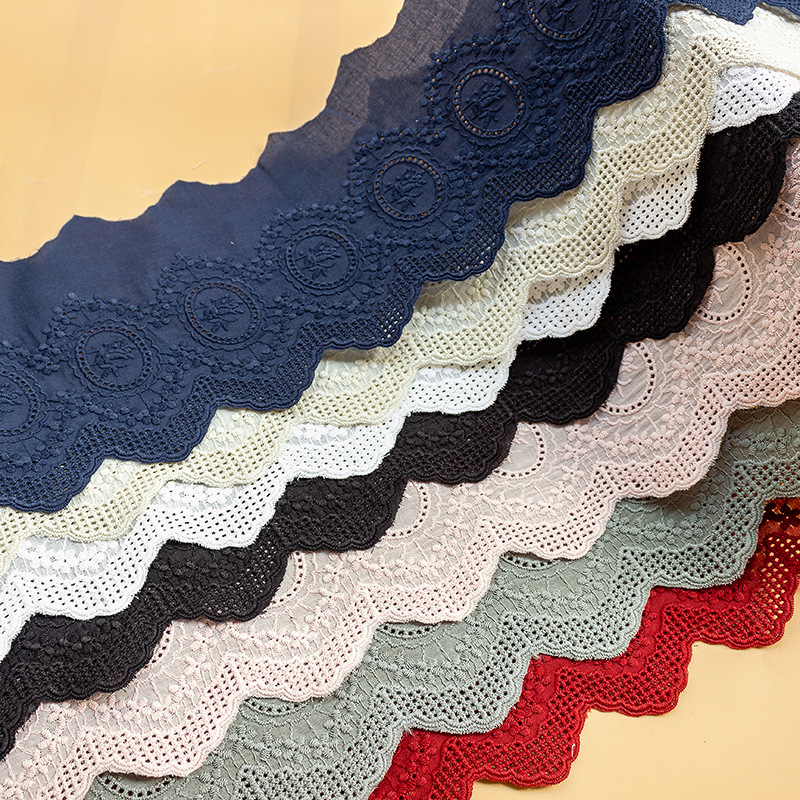 2Yards Colorful  Cotton Embroi - Lace Ribbon Trim recensie en prijs