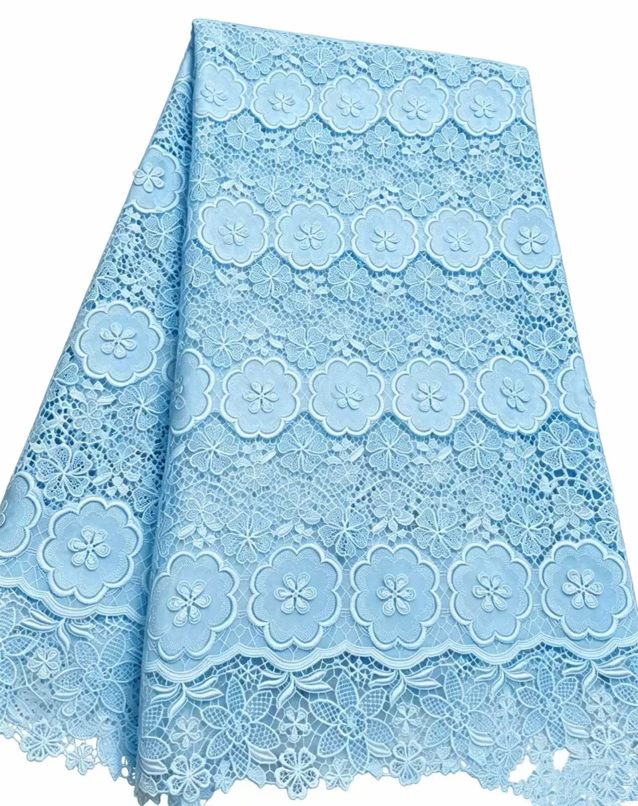 African Guipure Cord Lace Fabr - Sew On Rhinestone recensie en prijs
