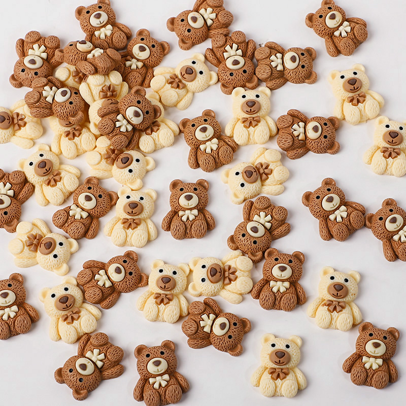 10/30/50pcs Resin Teddy Bear C - Embellishments For Scrapbooking recensie en prijs