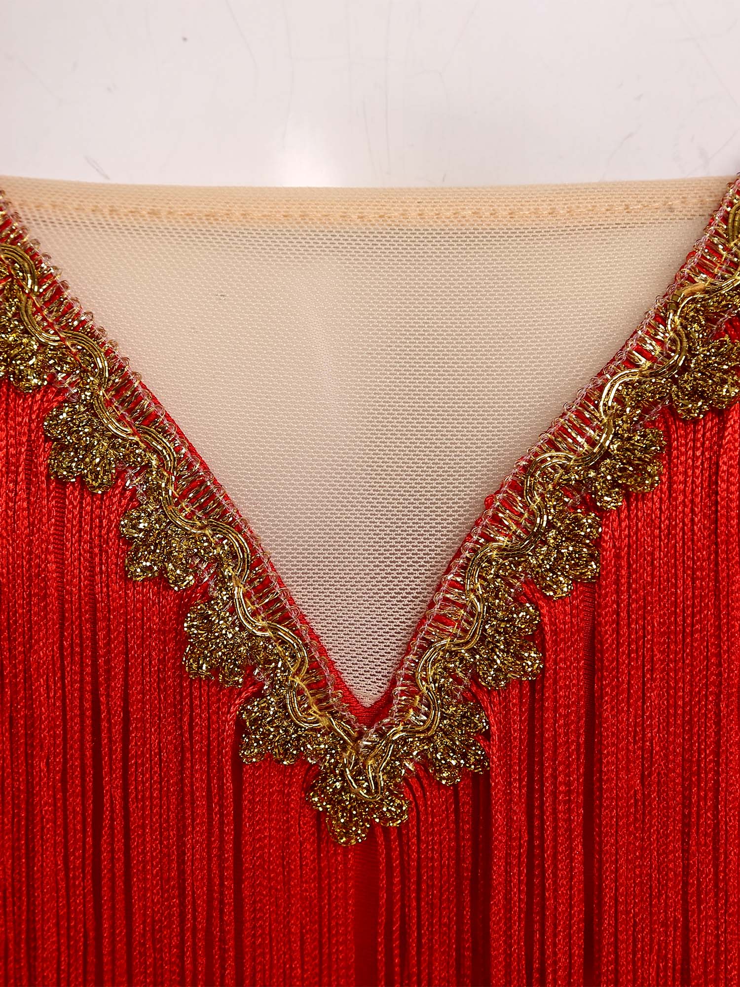 Women Lace-up Tassel Belly Dan - Tassel Fringe Trim recensie en prijs