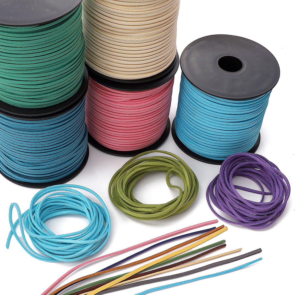 3mm Flat Double Sided Suede Ha - Velvet Ribbon Roll recensie en prijs