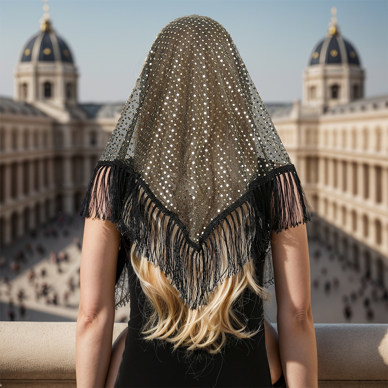 2024 Fashion Triangle Scarf Ha - Tassel Fringe Trim recensie en prijs