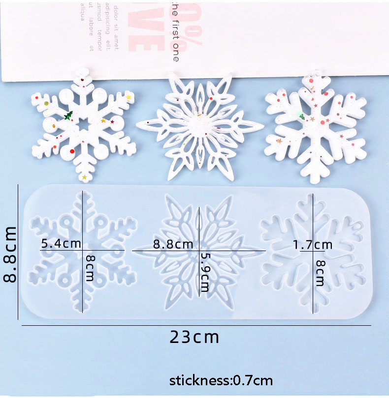 Christmas Hollow Snowflake Orn - Craft Embellishment recensie en prijs