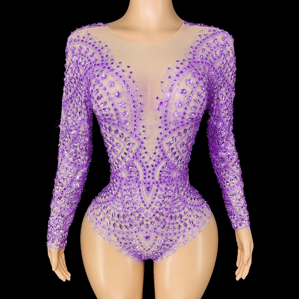 Sparkly Rhinestones Leotard Lo - Rhinestone Banding Trim recensie en prijs